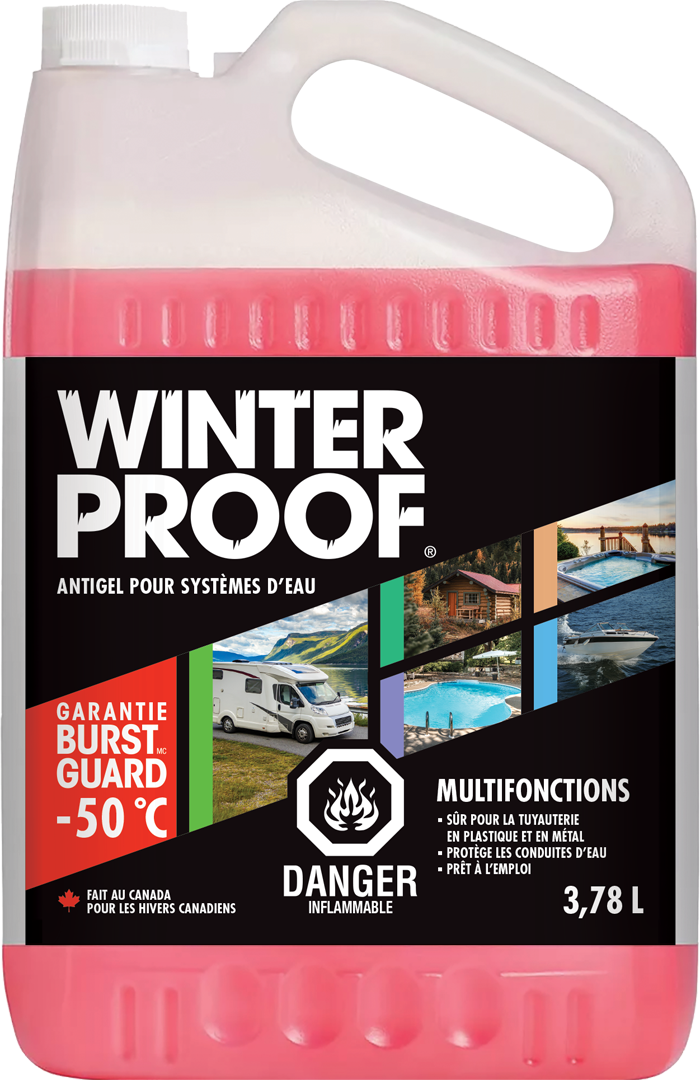 WinterProof<sup>MC</sup> - Antigel pour plomberie de piscine avec